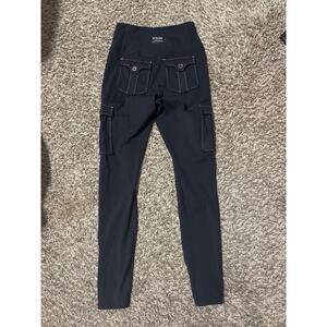Firmabs Legging Pockets White Contrast Stitching XL